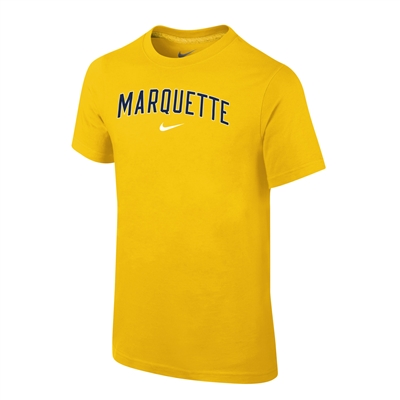 Youth Marquette Tee Gold